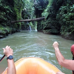 Na Asahanu si připadáme, jako bychom pluli botanickou zahradou.