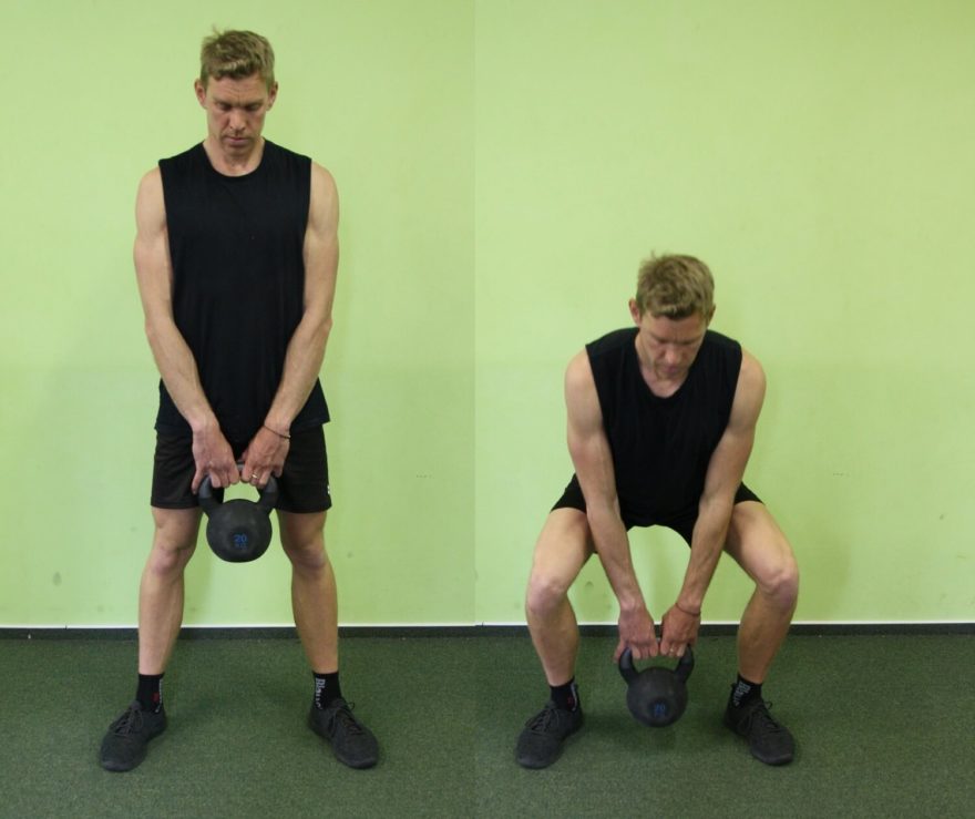 Mrtvý tah s kettlebellem