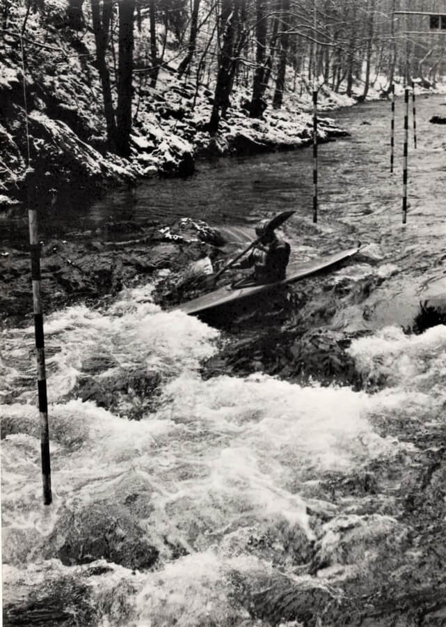 Kamenice, horní spálovská trať.