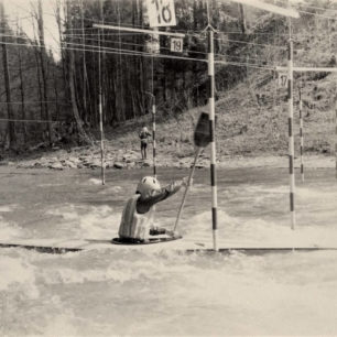 Kamenice, trať pod návarovským mostem.