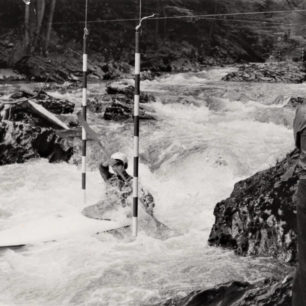 Kamenice, trať pod Tobogánem. P: H. Krejčová