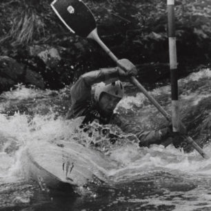 Kamenice. trať pod Tobogánem. P: Choroš