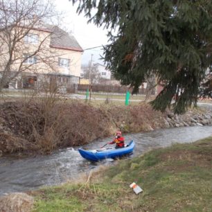 Poblíž pálenice v Dolní Libině.