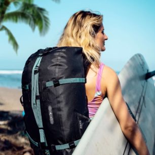 K vodě je Atrack ideální volbou. Vše zůstane v suchu na 100%.