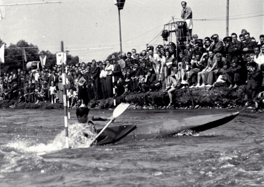 Závodem v Litpovském Hrádku v roce 1953 se kvalifikoval na MS do Merana.