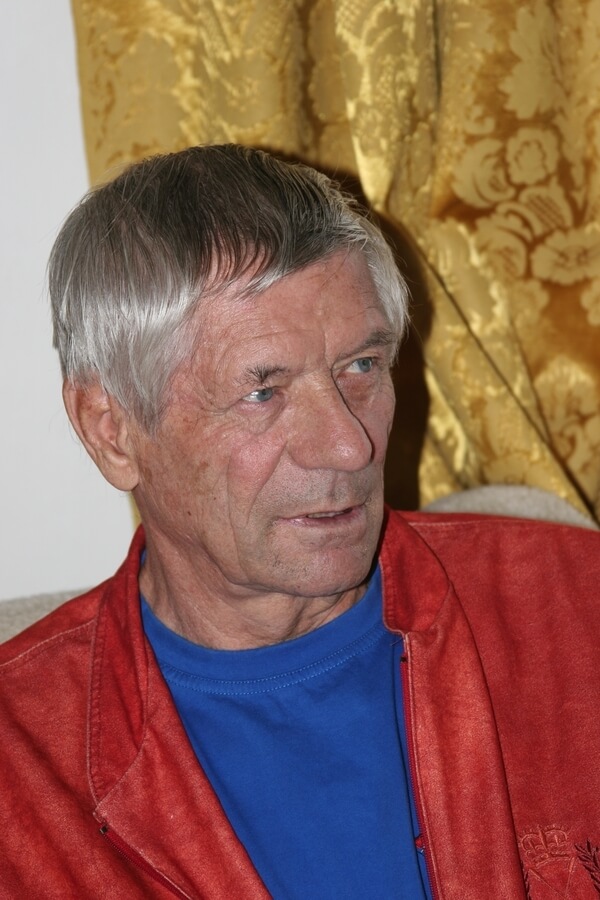 Fotografie z rozhovoru v roce 2005.