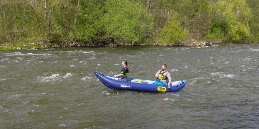 Z testování na Labi.
