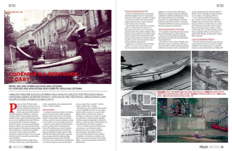 Historie loděnice na Čertovce.