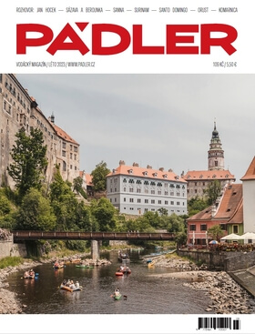 Titulní strana Pádler 3/2023.