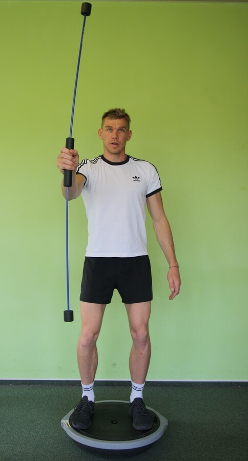 Hmity s flexibarem na balanční úseči