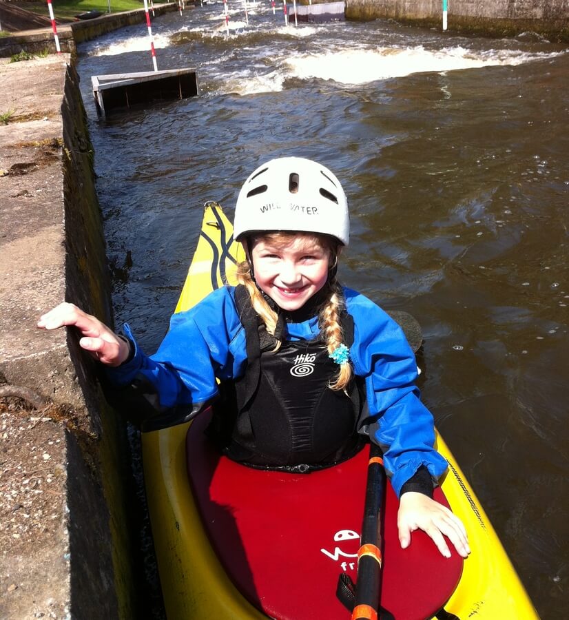 V kajaku seděla už od útlého věku.