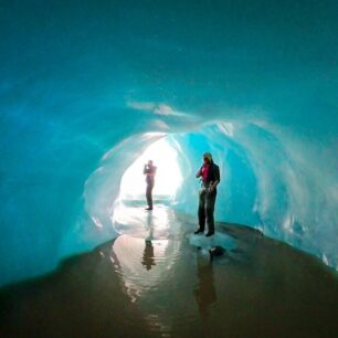Ledovcové jezero Hofellslón.