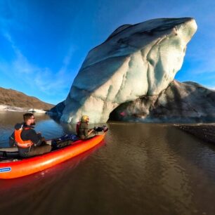 Ledovcové jezero Hofellslón.