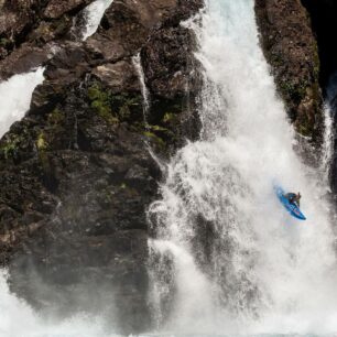 Jeden z největších vodopádů celé řeky.