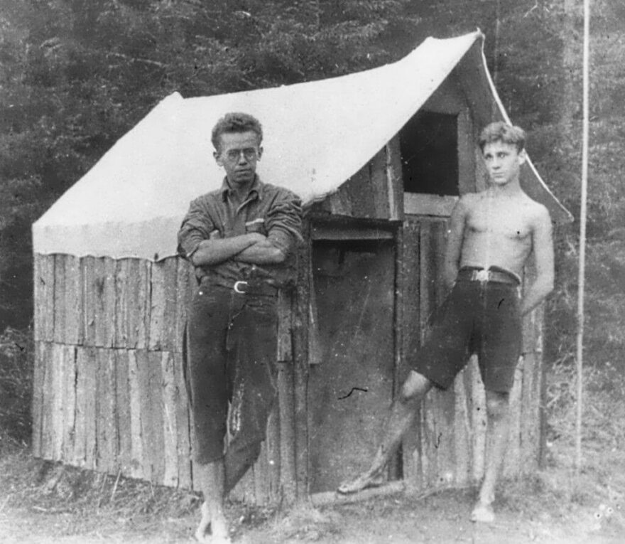 Jaroslav Novák - Braťka (vlevo).