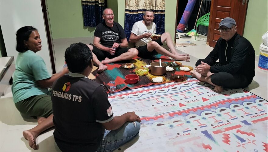 Večeře u paní starostky byla velmi příjemná.