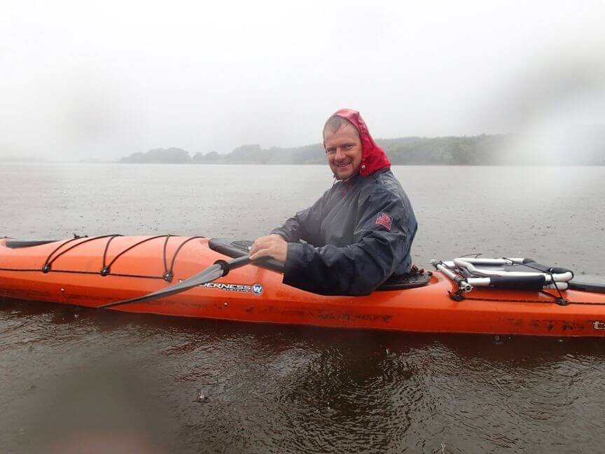 S kamarádem Frankem sjel kus Labe a nechal se jím inspirovat ke splutí Dunaje.