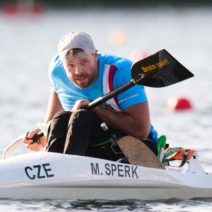 Sledování výsledného času na MS v Duisburgu 2023.