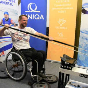 První virtuální závod světového poháru si Míra nemohl nechat ujít. Rok 2022.