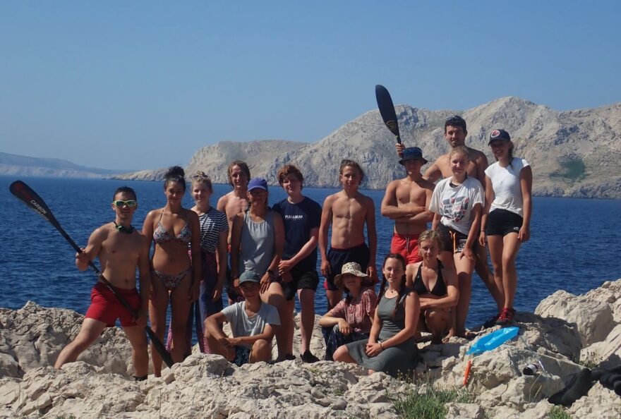 Všichni členové výpravy.