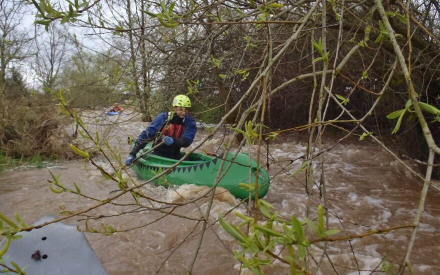 Typická vrbičnárna na Kyselé Vodě.