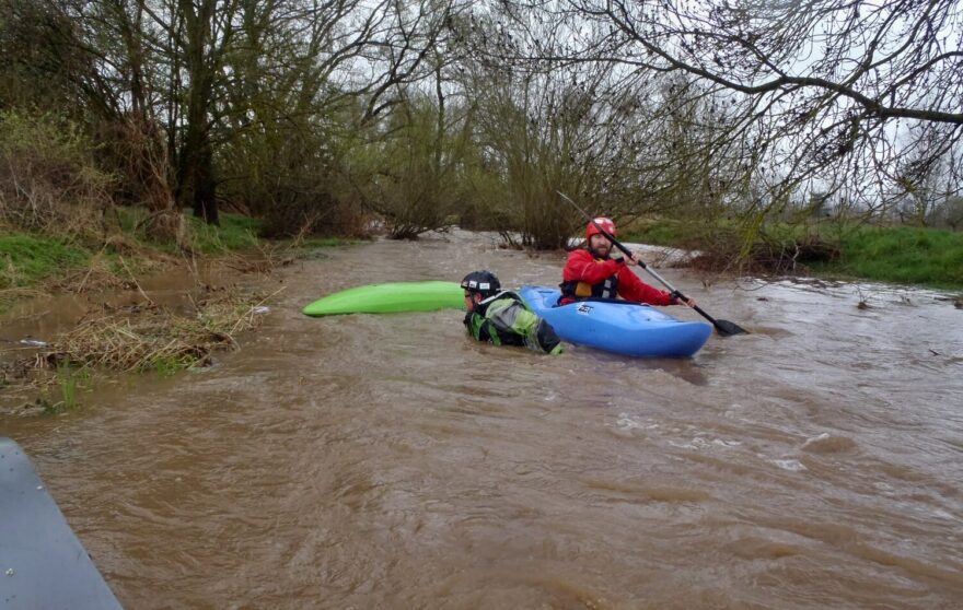 Lovení plaváčka na Kyselé Vodě.