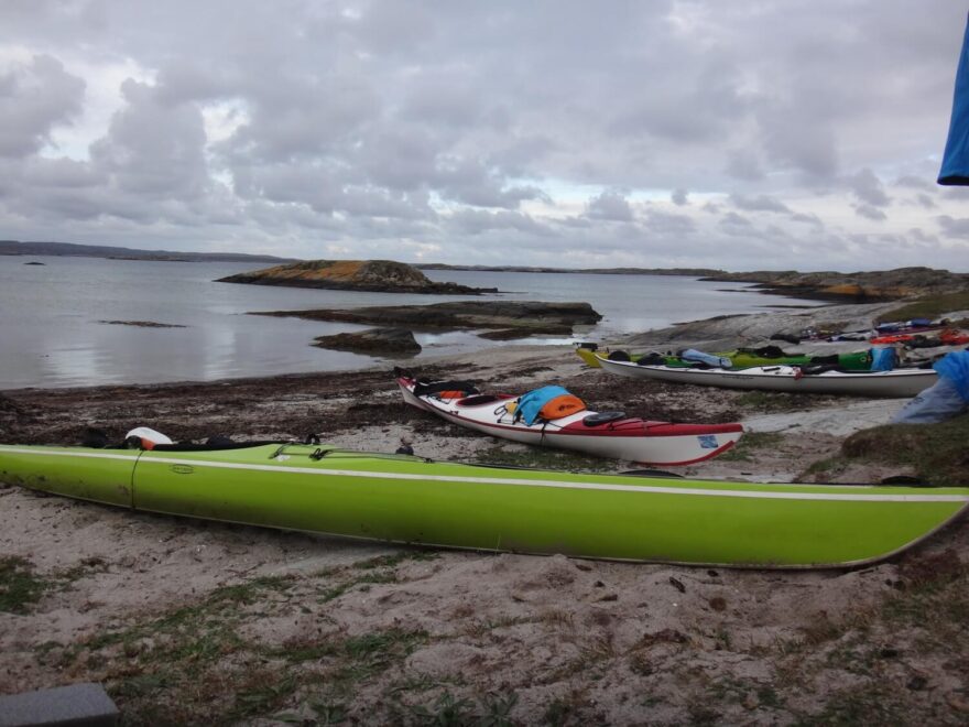 Jeden z příjemných noclehů.