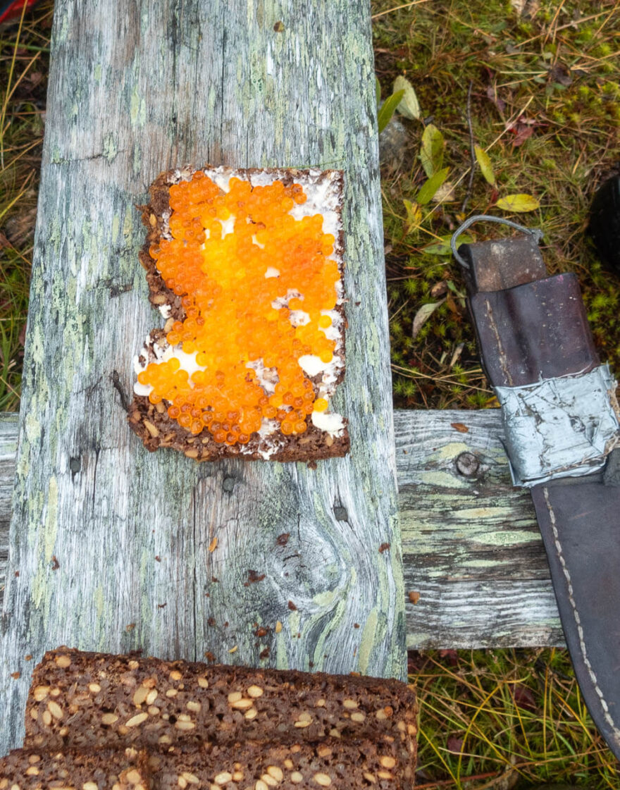 Čerstvý kaviár je opravdová pochoutka.