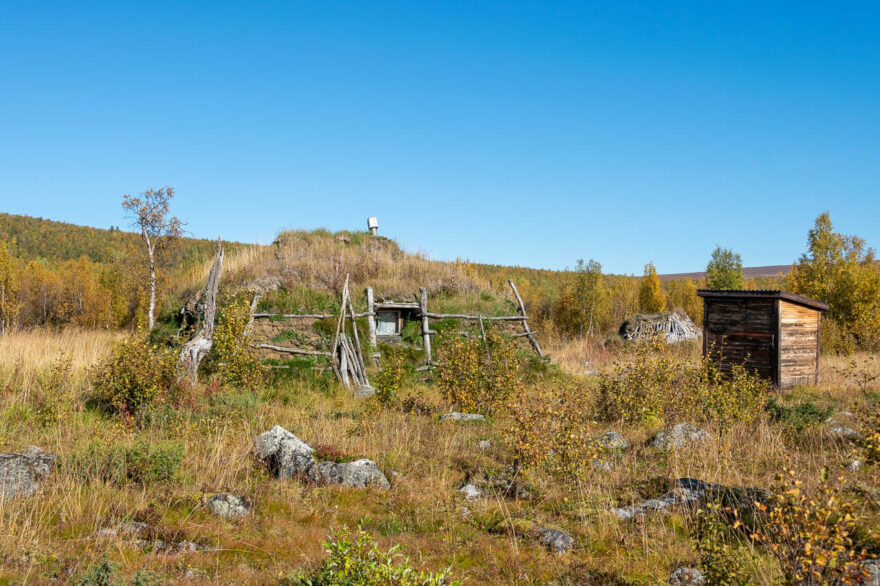 Původní obydlí Sámů.