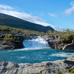 Překrásné scenérie severské přírody.