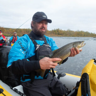 Brzy jsme ztratili přehled, kolik ryb jsme vlastně nachytali.