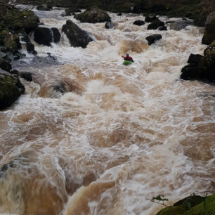 První kaňon na Fairy Glenu.