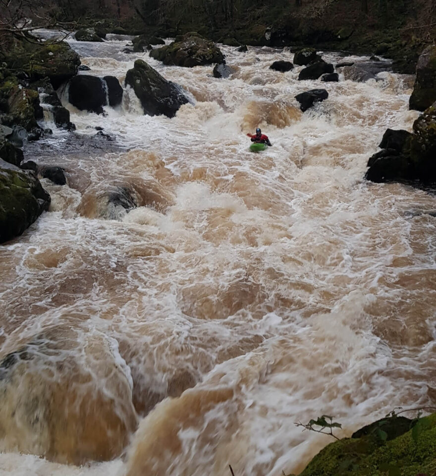První kaňon na Fairy Glenu.