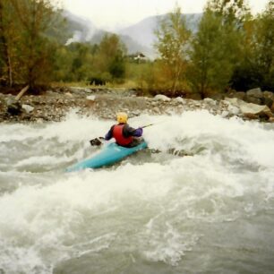 Řeka Isère. Francie 1996.