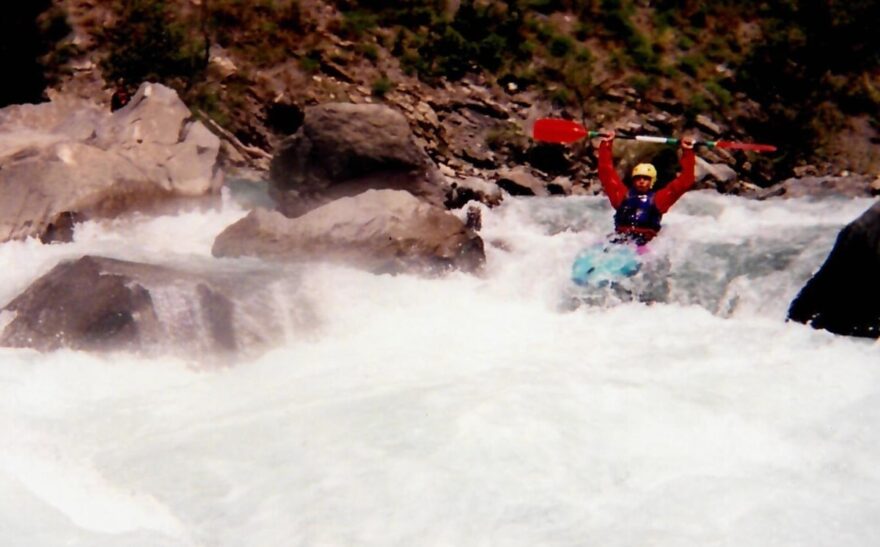 Úsek WW IV na Ubaye. Francie 2002.