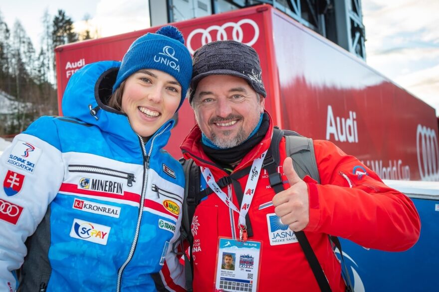 Petra Vlhová, kterou fotil na závodech FIS Alpine Ski World Cup v letech 2016 - 2024.
