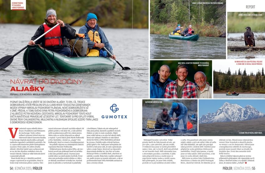 Návrat do divočiny Aljašky.