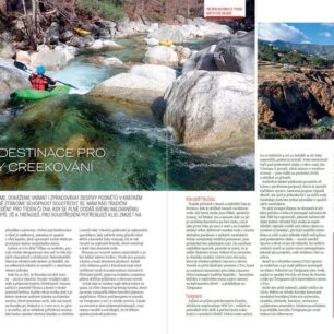 Korsika. Tradiční destinace pro milovníky creekování.