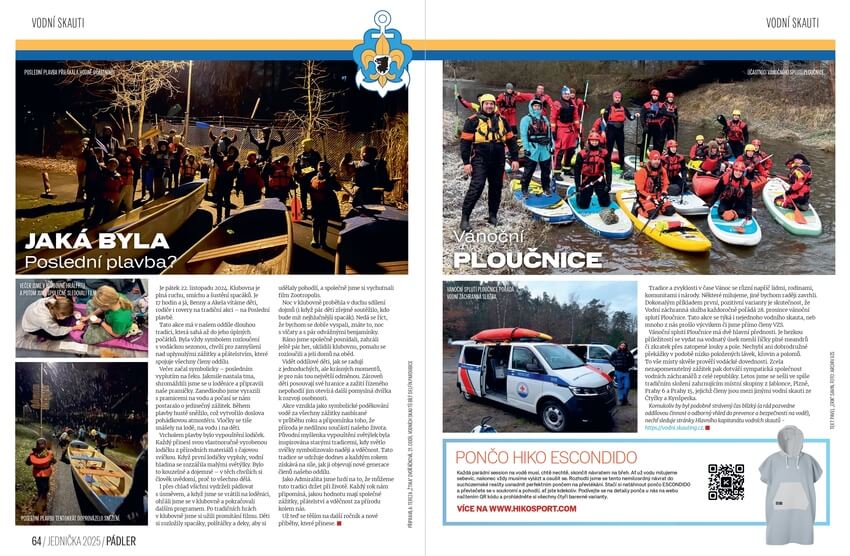 Jaká byla Poslední plavba? a Vánoční Ploučnice.