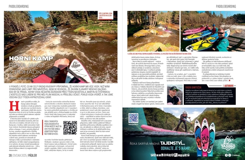 Horní Kamp – řeka jako z pohádky.