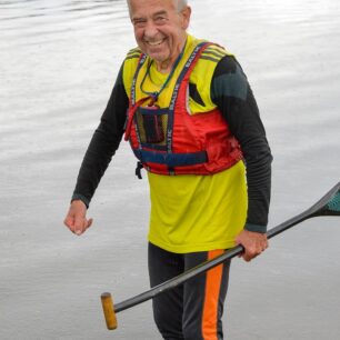 Choroš na jednom z přeběhů.