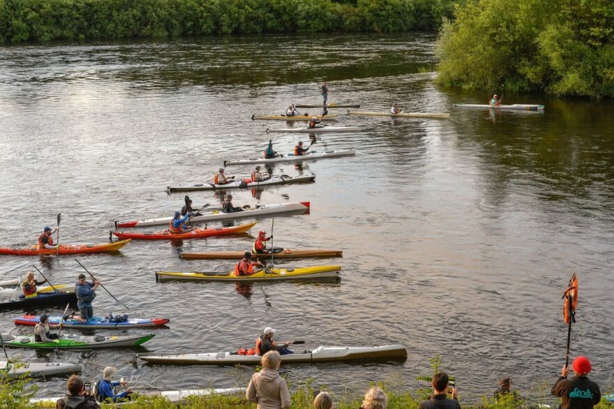 Start závodu proběhl v 6.00 ráno.
