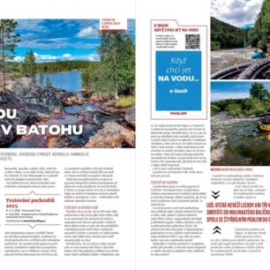 Na vodu s lodí v batohu.