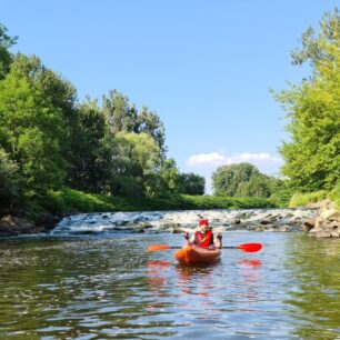 Na Olši (Olza) je nutné přenést několik jezů a prahů. / F: Jastrzębski Challange