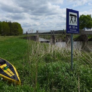Na cedulích označujících přenášení je vždy uvedena i délka přenášky. / F: Petr Snížek