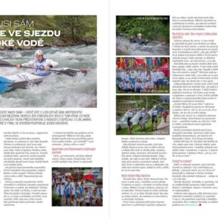 ME ve sjezdu na divoké vodě.