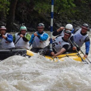 Při slalomu R6 v Gruzii. Rok 2016.