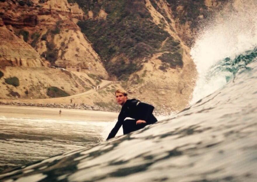 Návrat do kajaku začal surfováním.