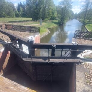 Zdymadlo Tartak na Augustovském kanálu.