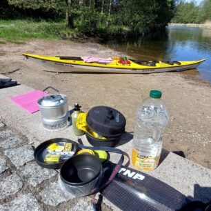 Řeka Czarna Hańcza poskytuje spousty krásných míst pro zastavení.